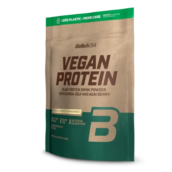 BioTech USA Vegan Protein 2000g flere smag